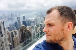 Ian Stringer in Hong Kong